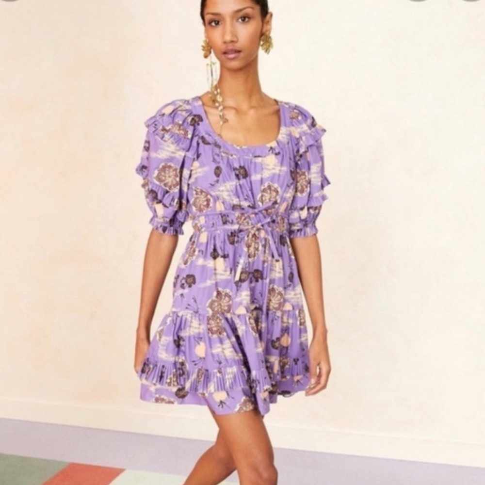 Ulla Johnson Naomi Dress Zinnia Purple